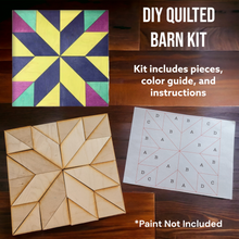 Load image into Gallery viewer, Simple Quilted Barn Pattern Kit