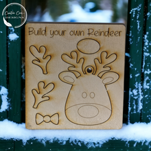 Load image into Gallery viewer, Build Your Own Gingerbread or Reindeer Kit