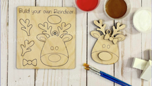 Load image into Gallery viewer, Build Your Own Gingerbread or Reindeer Kit