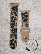 Load image into Gallery viewer, Highland Cow Engraved Watch Band