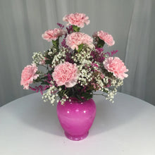 Load image into Gallery viewer, Carnation Vase Arrangement