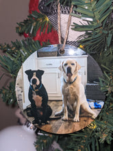 Load image into Gallery viewer, Personalized Round Ornament