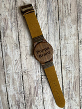 Load image into Gallery viewer, Walnut Wood Watch