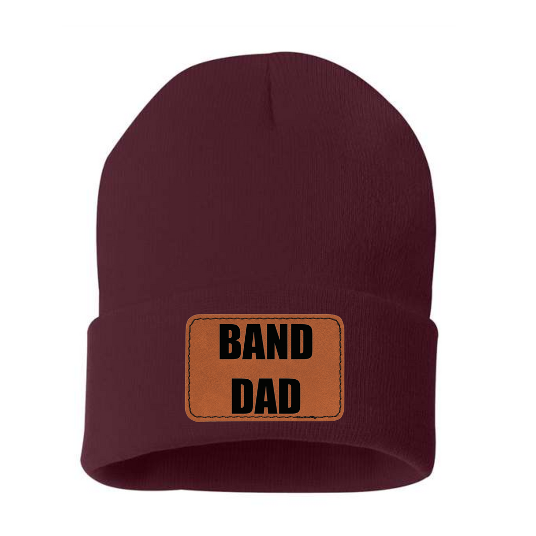 Draft Express Beanie with Leather Patch