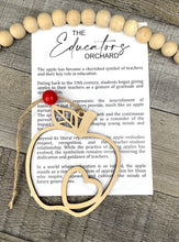 Load image into Gallery viewer, The Educator&#39;s Orchard Apple Ornament
