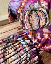Load image into Gallery viewer, Iced Tie Dye Pumpkin Shirt
