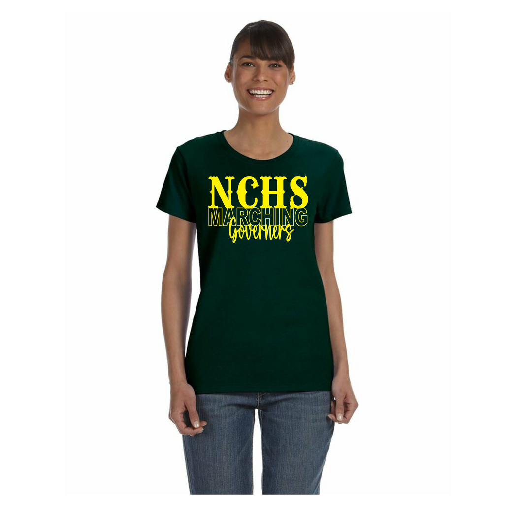 NCHS Short Sleeve Ladies Cut T-shirt Style 1