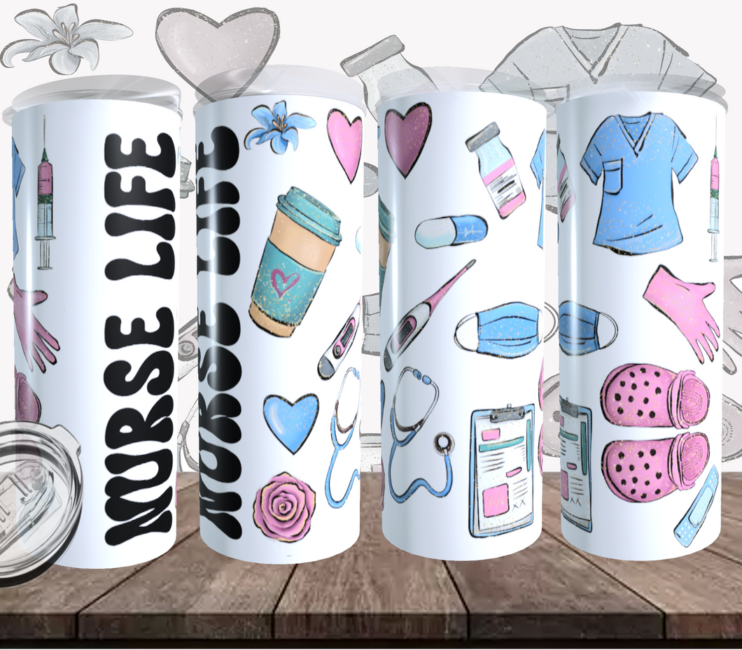 Nurse Tumbler Floral Arrangement