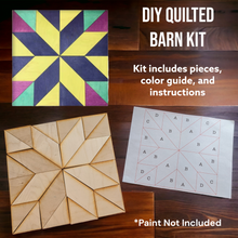 Load image into Gallery viewer, Simple Quilted Barn Pattern Kit
