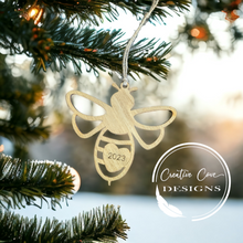 Load image into Gallery viewer, The Harmonious Hive Bee Ornament

