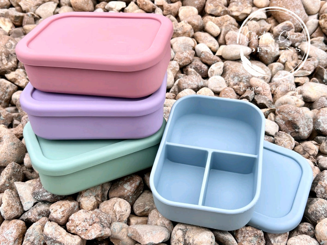 Silicone Bento Style Lunch Box