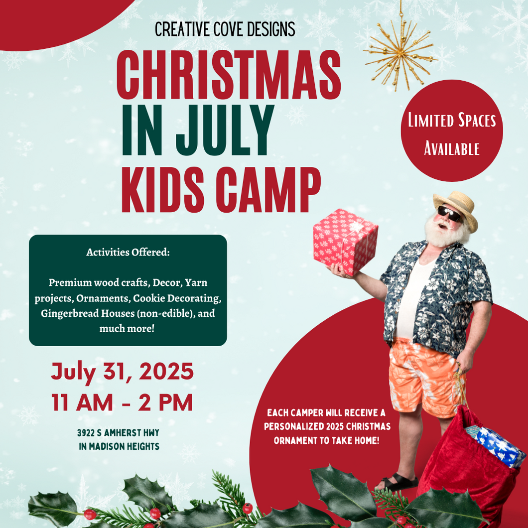 Christmas in July Kids Camp (July 31, 2025)