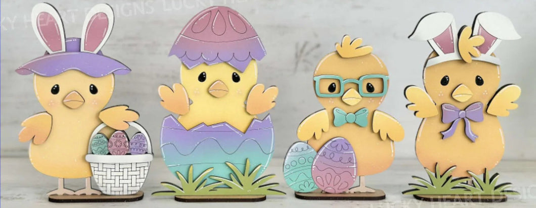 Easter Standing Chicks