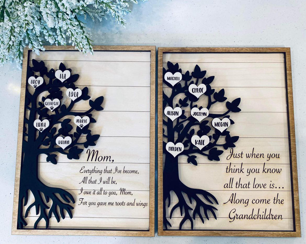 Family Tree Signs