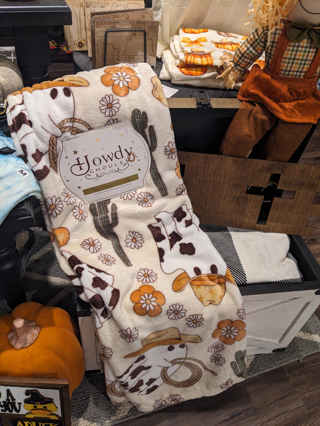 Western Boutique Soft Plush Blankets