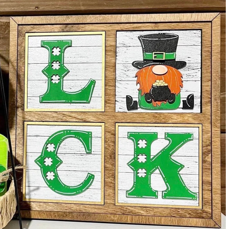 St. Patrick's Day Interchangeable Tiles