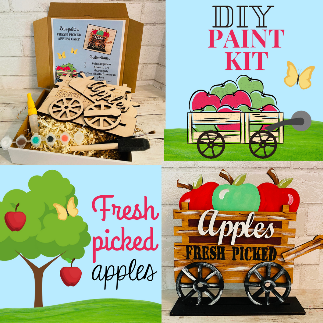 August Fresh Picked Apples Paint Kit