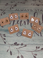 Load image into Gallery viewer, Cow Tag Farm Animal Studs
