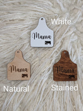 Load image into Gallery viewer, Cow Tag Keychain
