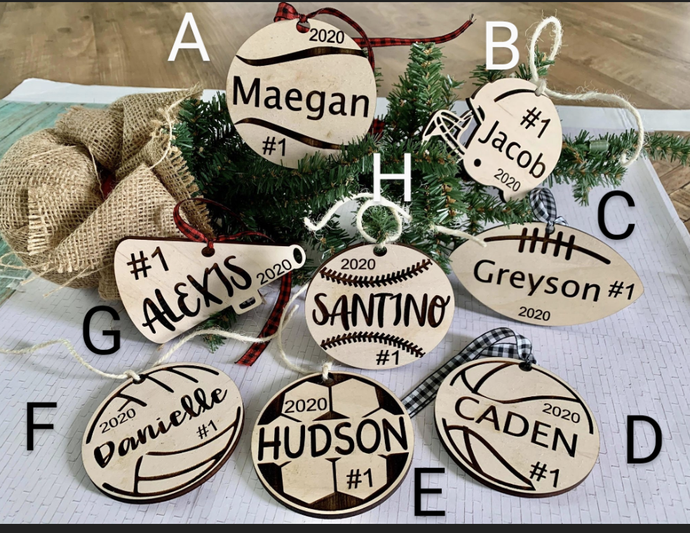 Sports Ornaments