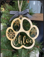 Load image into Gallery viewer, Paw Print Ornaments
