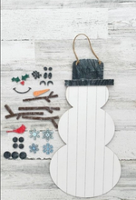 Load image into Gallery viewer, Do You Wanna Build A Snowman Door Hanger Kit
