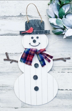 Load image into Gallery viewer, Do You Wanna Build A Snowman Door Hanger Kit
