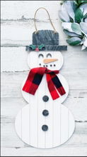 Load image into Gallery viewer, Do You Wanna Build A Snowman Door Hanger Kit
