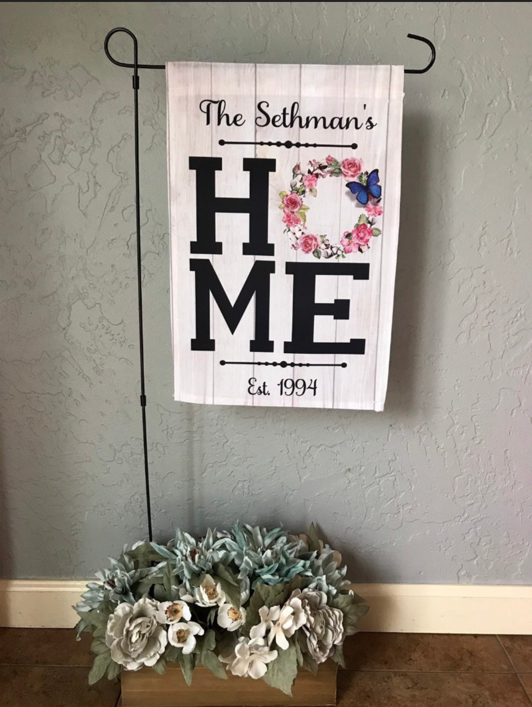 Personalized Home Garden Flag