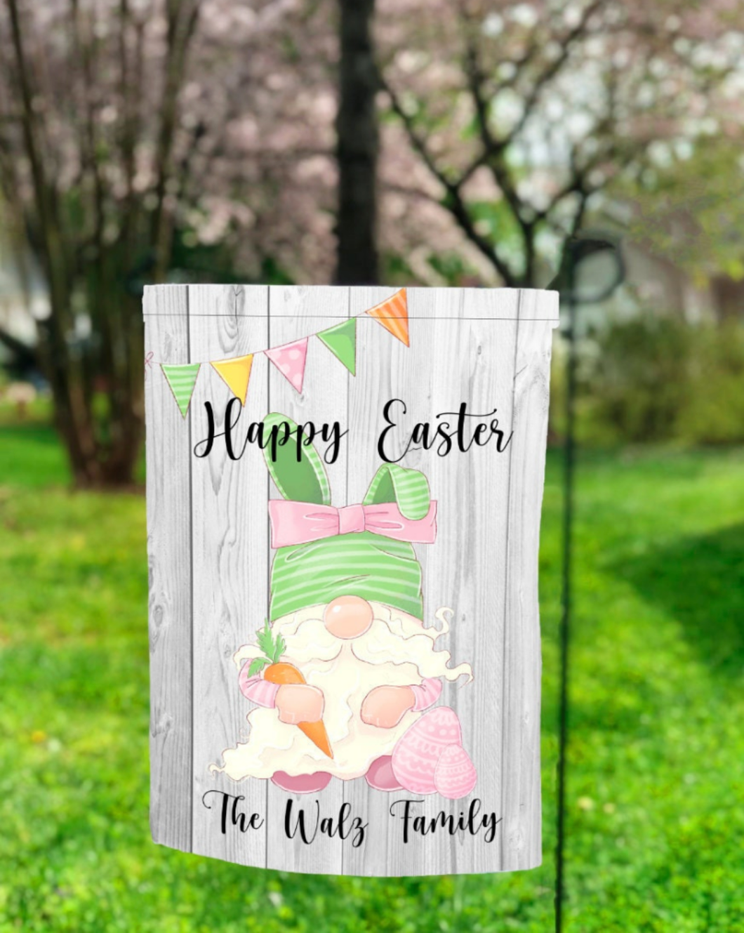 Happy Easter  Garden Flag