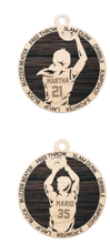 Load image into Gallery viewer, Personalized Basketball Ornament
