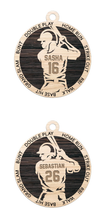Load image into Gallery viewer, Personalized Baseball Ornament
