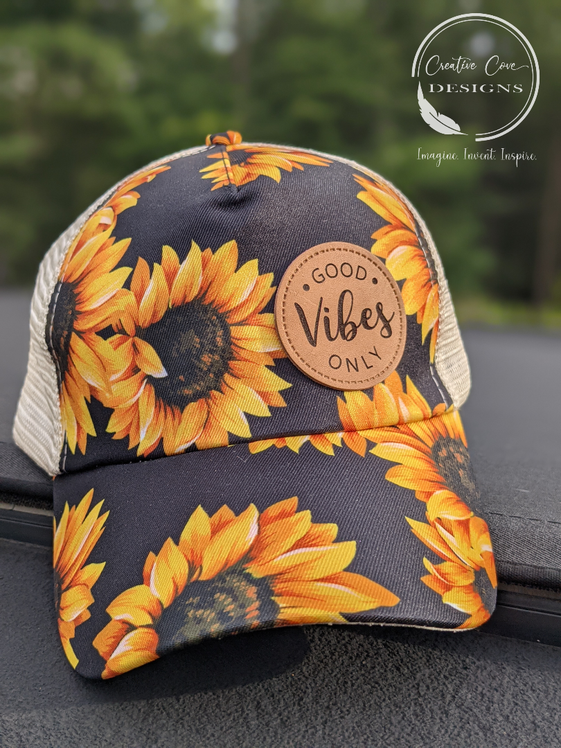 Good Vibes Only - Sunflower Hat