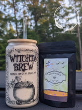 Load image into Gallery viewer, Witches Brew Glass Mug &amp; Coffee
