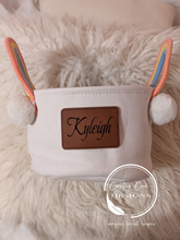 Load image into Gallery viewer, Easter Basket with custom leather patch
