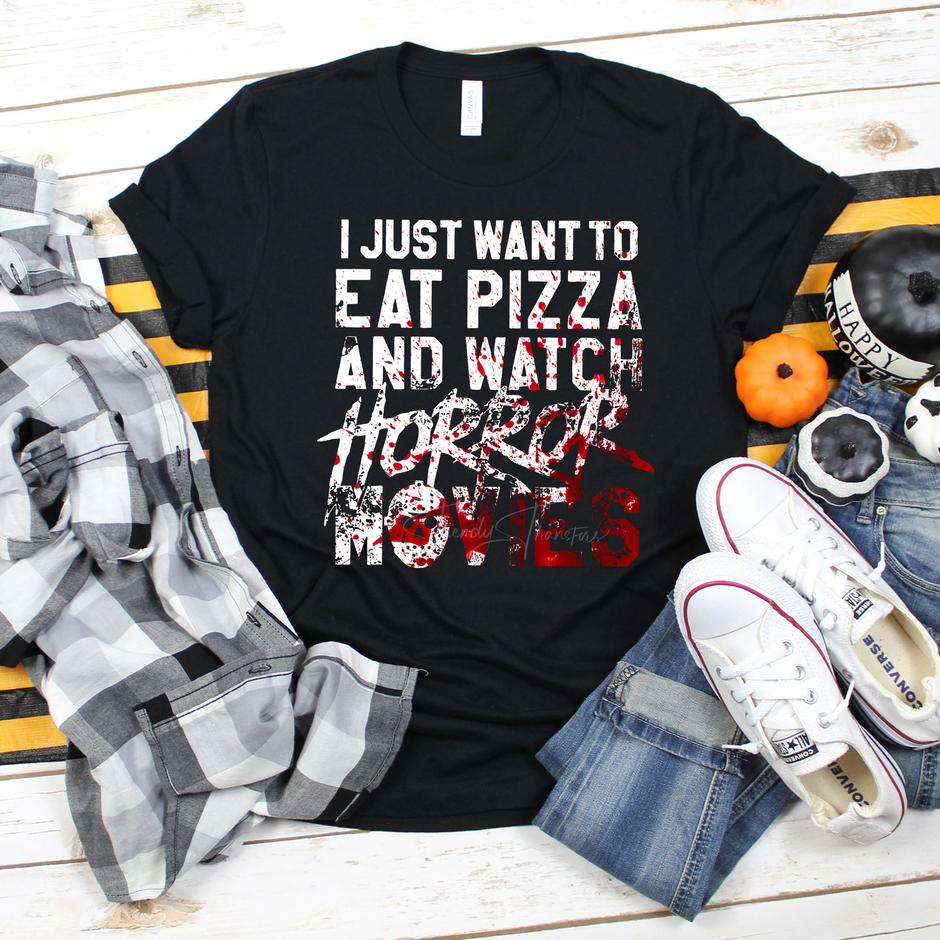 Eat Pizza and Watch Horror Movies