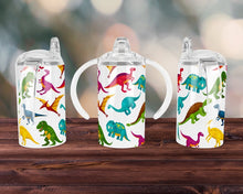 Load image into Gallery viewer, Dinosaur 12 ounce Sippy Cup
