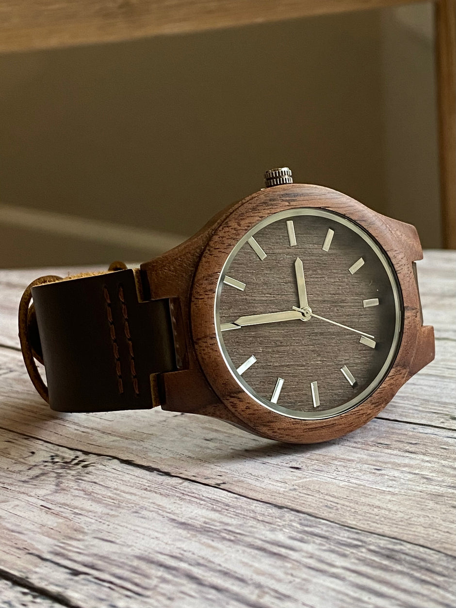 Walnut Wood Watch