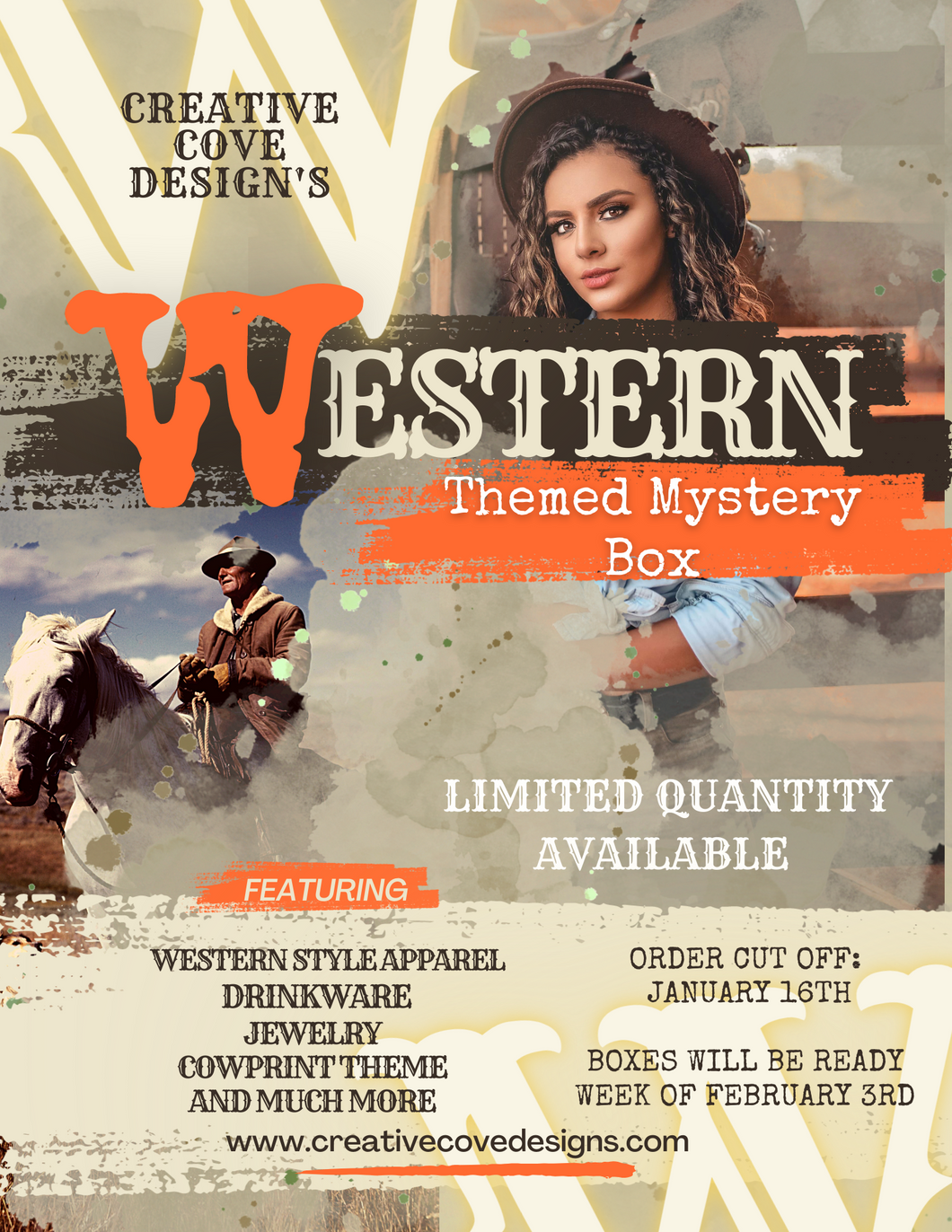 Western Themed Mystery Box
